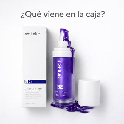 Blanqueador Dental Lila V34