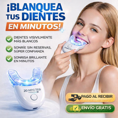 BLANQUEADOR DENTAL UV – KIT CON LUZ LED